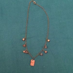 SHORT RUST/BROWN DARK CHAIN NECKLACE 🌟